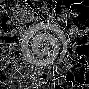 Area map of GoiÃÂ¢nia, Brazil photo